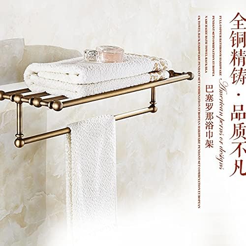 WYFDP Antique Bath ručnik za kupatilo kupatilo hardver Privjesak rezbareni papir Držač za wc četkicu za kupaonice