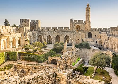 BELECO 9x6ft tkanina Stari Grad Jerusalem pozadina Izrael Kula Davida pozadina David toranj drevne ruševine Istorijska mesta Pozadina
