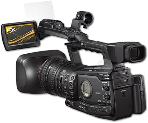 Atfolix zaštitni ekran kompatibilan sa Canon XF305 Zaštitni film, protiv reflektirajućeg i udarnog fx zaštitnog filma