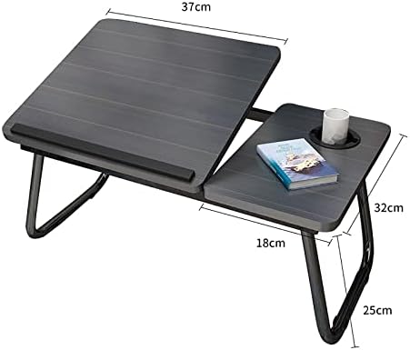 Lapdesks Podesivi lapdesk lapdesk stol za laptop, sklopivi laptop stol, stojni stolni stol za krevet i kauč u kauču, nosač za doručak,