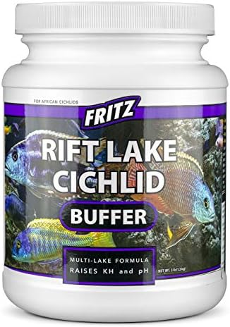 Fritz Aquatics 84914 Rift Lake Cichlid tampon, Multi-Lake Formula podiže KH & pH, 3lb