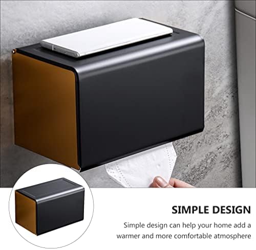 Držač zidne kutije za zid u zidu zidova kutija za toaletni papir Držač za pucanje - besplatni toaletni tkivni kutija za skladištenje kupaonica tkivo dozator za kuhinju Kupatilo