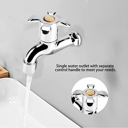 Slavina za vodu - Vodena slavina ABS Sudoper Perilica rublja Bazen Hladna voda Dodirnite sa jednim izljevom i ručkom