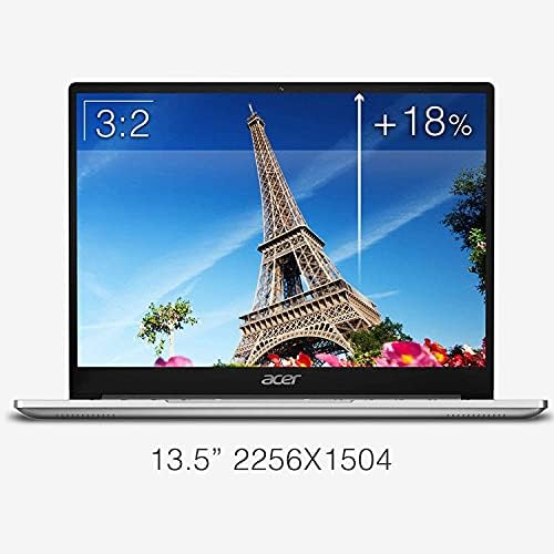 Acer 2023 Swift 3 EVO platforma 13.5 2K IPS Laptop 11th Intel 4-Core i7-1165G7 Iris Xe Graphics 8GB DDR4 512GB SSD WiFi AX HDMI USB-C pozadinskim osvjetljenjem KB otisak prsta Windows 10 Pro w/RE 32GB USB