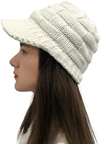 Ženska Slouchy Beanie Pleteni Šešir Ležerni Plišani Pleteni Čvrsti Heklani Ženski Šavovi Bejzbol Kape Rebrasta Kapa Za Oči Cool Šešir