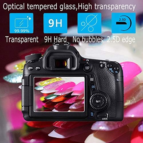 Deboni zaštitni ekran Kompatibilan Panasonic Lumix S5 G95 FZ2500 Richo Gr III GRIII digitalni fotoaparat, ANTI-Otkucaji kaljeno staklo