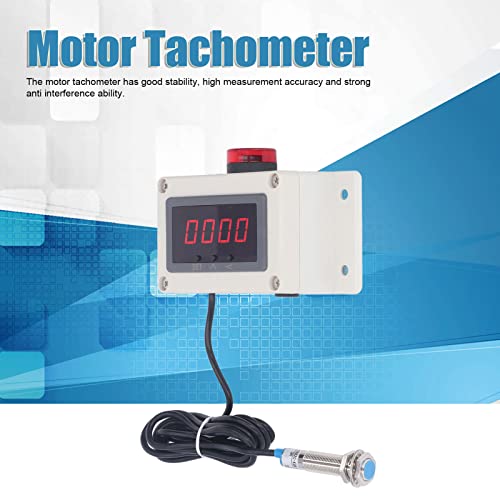 Digit motorni tahometar, merač brzine motora RPM brzina brzine sa alarmom US Plug 100-240V