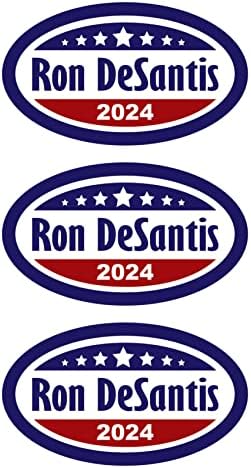 3 Pakovanje Rona Desantisa za predsjednika 2024 naljepnice naljepnica