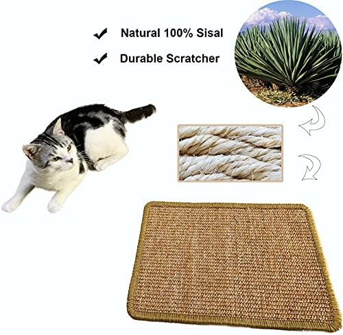 Grebalica za mačke za male mačke - jastučići za grebanje za mačke u zatvorenom prostoru - stop Cat scratching Furniture-Sisal mala