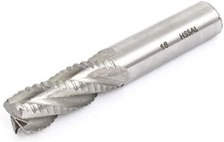 X-DREE 16mm izbušena rupa 16mm rezni prečnik Spiralni žljeb 4 flauta HSS krajnji mlin za sečenje (16 mm Vástago 16 mm Corte Dia Helicoidal