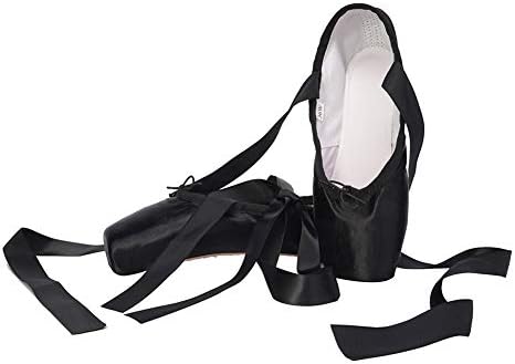 Hroyl Ballet Pointe Cipele sa vrpcom za žene i djevojke Profesionalne pointe cipele, ABC