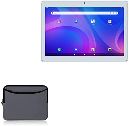 Boxwave Case kompatibilan sa SZTPSLS tabletom Android 10 S10 - SOFTSUIT SA DJECKU, mekani torbica Neoprene poklopac patentni džep
