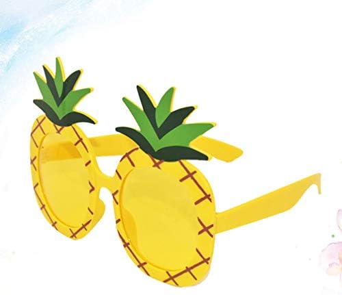 AMOSFUN Kids kostim ananas sunčane naočale Oblici ananasa Naočare na havajske tropske sunčane naočale za haljine Kostim Party pribor