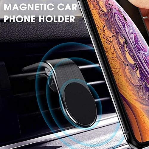 Logic Senior telefon automobila, boxwave® [magnetomount clip] Metal auto zračni otvor Jaki magnetni nosač za logiku x50 | Senior Telefon - Jet Black