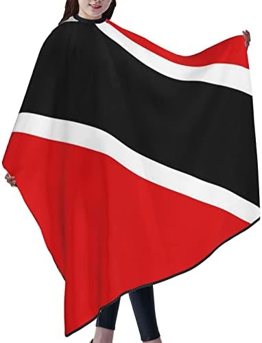 Trinidad i Tobago zastava za frizure za frizure za stylist za rezanje kose pregača brijač za klijente Styling Professional Home Frizeri za bojanje boja 55 x 66 in