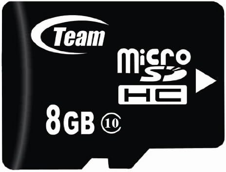 8GB Klasa 10 MicroSDHC tim velike brzine 20MB / Sec memorijska kartica. Plamen brzo kartica za Samsung Mythic SGH-a897. Besplatan USB Adapter za velike brzine je uključen. Dolazi sa.