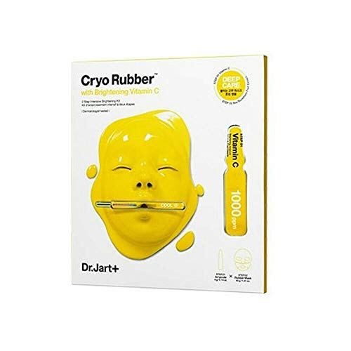 Dr. Jart Dermask Cryo gumena maska za lice pakovanje nove ampule za nadogradnju + gumena maska komplet od 2 koraka