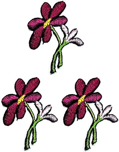 Kleenplus 3kom. Mini cvijet slatka zakrpa cvijeće vezena aplikacija zanat ručno rađena beba dijete djevojka Ženska odjeća uradi sam kostim dodatak ukrasni flasteri za popravak