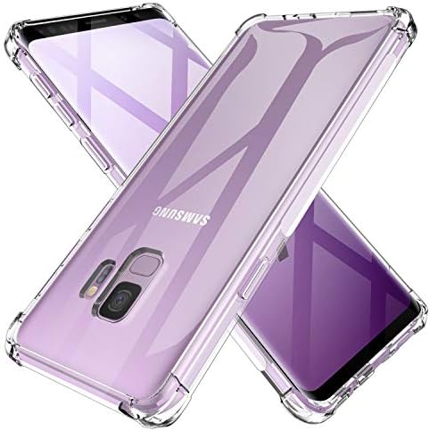 Kiomy Galaxy S9 Case kristalno jasno Shockproof Branik zaštitni slučaj za Samsung Galaxy S9 Transparent Pure TPU Slim Fit fleksibilni