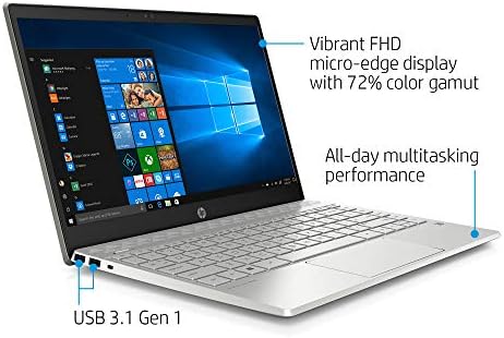 HP Pavilion 13-inčni lagani i tanki Laptop Intel Core i5-8265u procesor, 8 GB SDRAM memorije, 256 GB SSD disk, Windows 10