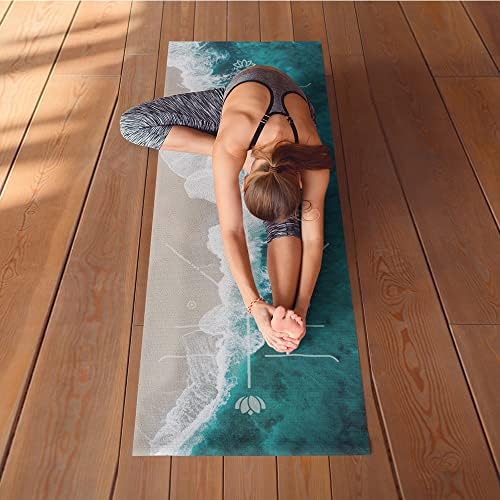 Dhtdvd podloga za jogu od prirodne gume sa neklizajućim tepihom Position Line za početne prostirke za fitnes gimnastiku u okolišu
