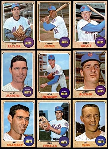 1968 TOPPS New York Mets u blizini Team Set New York Mets Ex + Mets