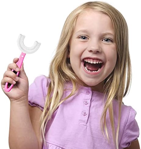 za djecu dječje za 360° u Oblik Oblik temeljno čišćenje četkica za zube u četkica za zube srce / Ovalni Proizvodi za kupatilo police za kupatilo