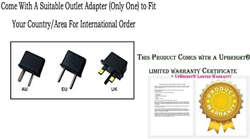 UpBright 9V AC / DC Adapter kompatibilan sa Nintendo modelom SNS-022 SNS022 DC10V 850mA 10VDC 0.85 a 10.0 V 10 Volt +10 V kabl za