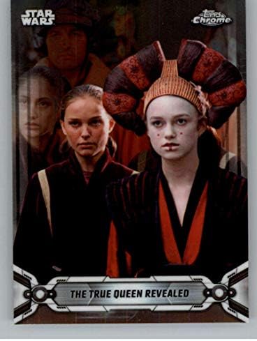 2019 TOPPS Chrome Star Wars Legacy 20 True Queen otkrivena trgovačka kartica