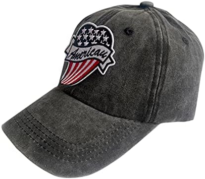 Američka američka zastava za bejzbol šeširi za muškarce Vintage oprao je nekovanu vojnu vojsku bejzbol kapu za tatu