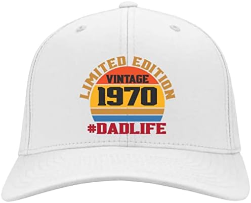 Personalizirani Vintage 1953 1963 1973 ograničeno izdanje šešira za muškarce Tata-smiješni prilagođeni rođendanski pokloni bejzbol kapa
