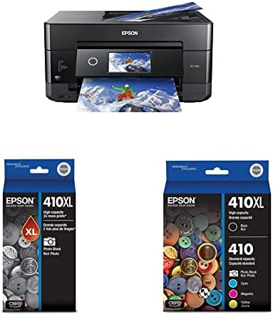 Epson Expression Premium XP - 7100 bežični foto štampač u boji crni & EPSON T410 Claria Premium-Ink visokog kapaciteta Photo Black-Cartridge