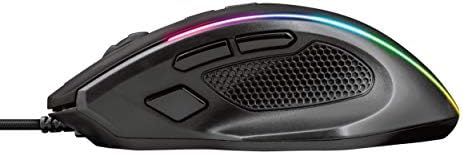 Trust Gaming Mouse GXT 165 Celox Gaming Mouse Full RGB, do 10.000 DPI, 8 programabilnih dugmadi, žičani, Podesiva težina, Računar