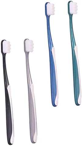 Healeved 4pcs Soft-četkica za zube za odrasle za pranje za pranje uređaja za pranje za zube za odrasle Osjetljive četkice za zube