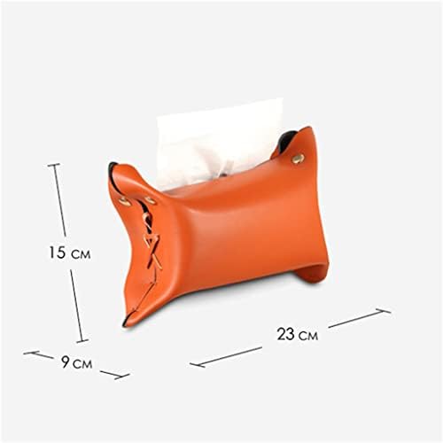 N / A Nepravilni dizajn narančasta kožna kutija za tkivo pumpanje tkiva kutija za spavaću sobu