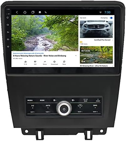 RoverOne Android Auto Radio za Ford Mustang 2010 2011 2012 2013 2014 sa multimedijalnim plejerom GPS navigacijom Stereo Bluetooth