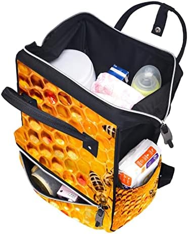 VBFOFBV ruksak za pelena, velike vrećice u unisexu, višenamjenski putni paket za mame tate, životinjska pčela