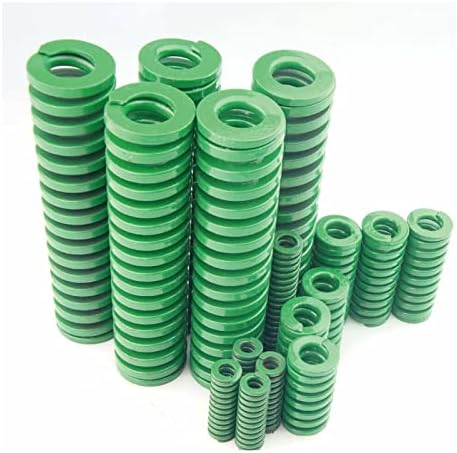 Kompresioni opruge su pogodni za većinu popravka I 1 komad zelene kalupe za predenje na snazi ​​12 mm 14mm Spiralni kompresijski kompresijski