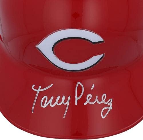 Tony Perez Cincinnati crveni potpisani replika kaciga-MLB šlemovi sa autogramom