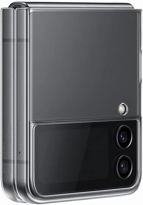 Slučaj za Samsung Galaxy Z Flip 4 5g, z Flip 4 Telefon Clear Cover Case, za Samsung Flip 4 Prozirni udarni odbojnici otporni na udarce