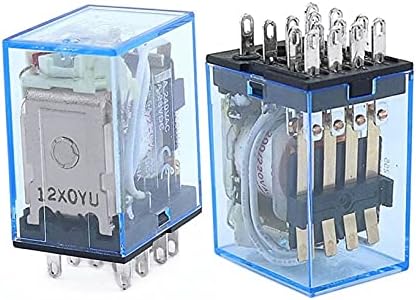 IENYU 1kom MY4NJ opći mali elektromagnetski relej relej snage AC12V/24V/110V 220V relej MY4NJ zavojnica 4NO 4nc relej