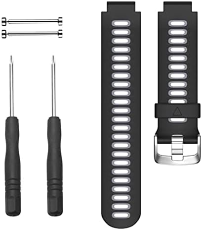 Bneguv 22mm silikonska traka za sat za Garmin Forerunner 220 230 235 620 630 735XT GPS sportski sat kaiš sa iglama & Alati