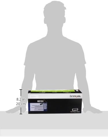 Lexmark 60f1h00 Toner, 10000 Page-Yield, Crna