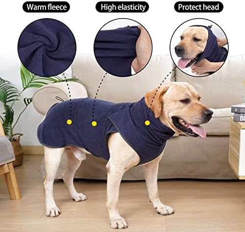 Heywean džemper od pasa meka zadebljanje topla majica za kućne ljubimce zimski pas kaput izvlačenja i krpa bez rukava za štene