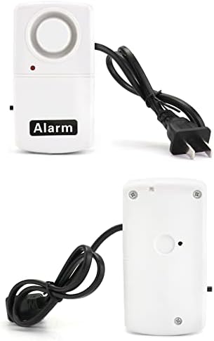 Qwork Alarm za nestanak struje, 2 paketa automatsko isključenje nestanka struje Alarm za nestanak struje 120dB LED indikator Smart