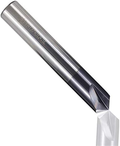 XMEIFEI dijelovi set burgija Karbidno košenje glodalica 2-12mm 120Degrees 3 flauta CNC glodalica za aluminijsko sečenje uklanjanje