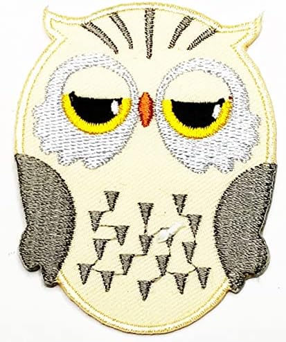 Kleenplus 2kom. Cartoon Owl pegla na zakrpama aktivnosti vezeni Logo obući farmerke jakne šeširi ruksaci košulje dodatna oprema DIY kostimska Umjetnost Patch naljepnica Moda