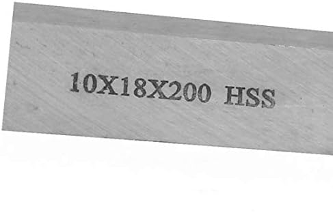 X-DREE Mašinski strug za sečenje metala HSS Bit alata 10x18x200mm(mašinsko sečenje za obradu metala Tornhe HSS Bit alata 10x18x200mm
