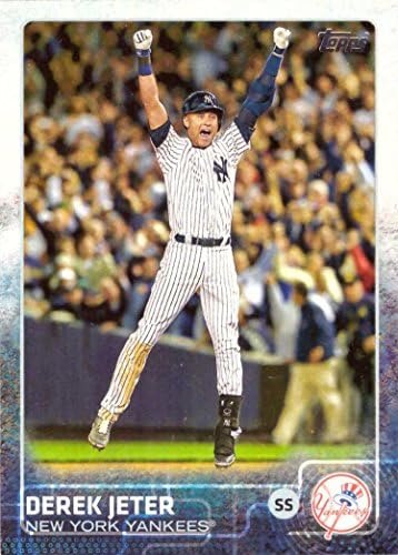 2015 topps 1 Derek Jeter bejzbol kartica - pobednička utakmica u posljednjem at-bat na stadionu Yankee
