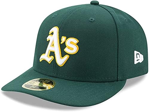 New Era Oakland Athletics niskog profila 59Fifty opremljeni putni šešir